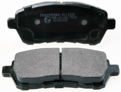 DENCKERMANN B111288 Brake Pad Set, disc brake