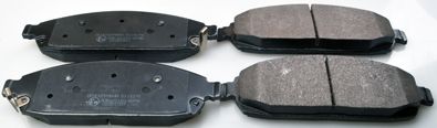 Brake Pad Set, disc brake DENCKERMANN B111291