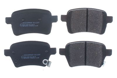 Brake Pad Set, disc brake DENCKERMANN B111297