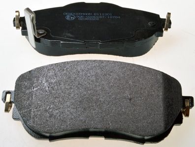 Brake Pad Set, disc brake DENCKERMANN B111301