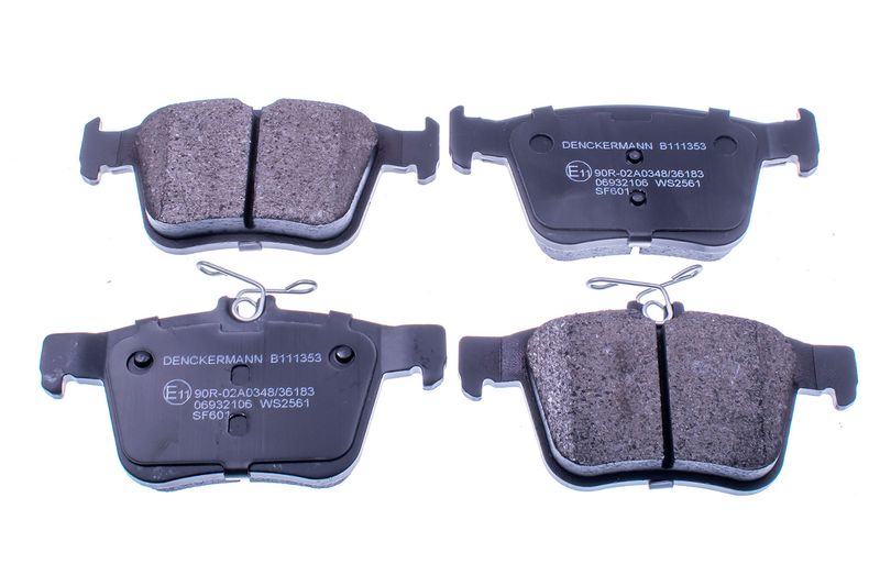 DENCKERMANN B111353 Brake Pad Set, disc brake