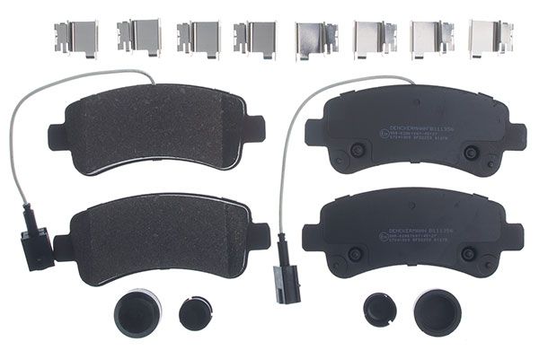 DENCKERMANN B111356 Brake Pad Set, disc brake
