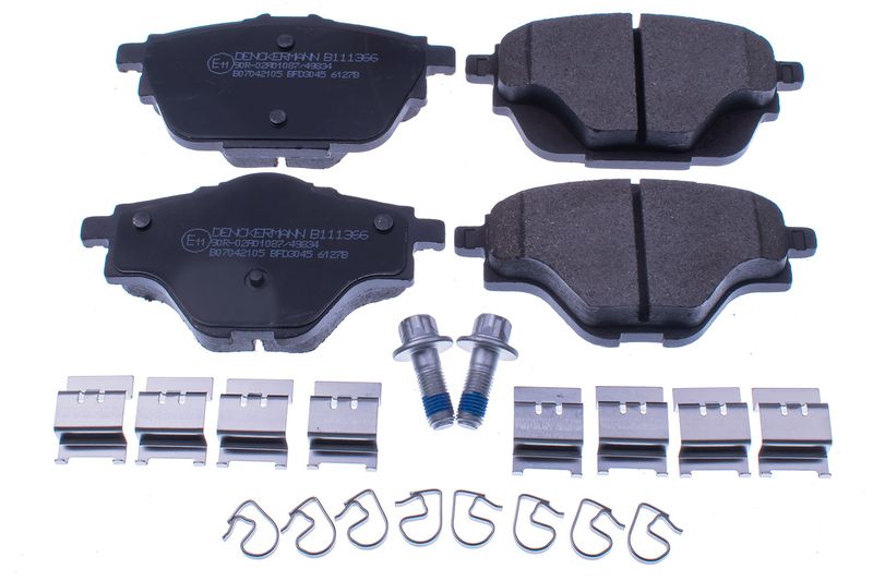 DENCKERMANN B111366 Brake Pad Set, disc brake