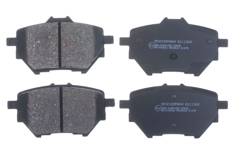 DENCKERMANN B111368 Brake Pad Set, disc brake
