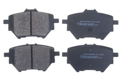 Brake Pad Set, disc brake DENCKERMANN B111368