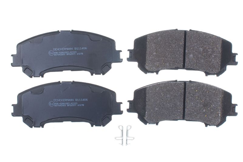 DENCKERMANN B111406 Brake Pad Set, disc brake