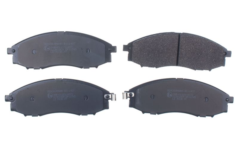 DENCKERMANN B111407 Brake Pad Set, disc brake