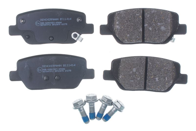 DENCKERMANN B111414 Brake Pad Set, disc brake