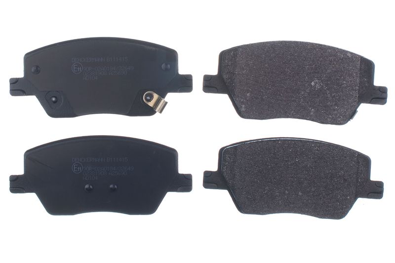 DENCKERMANN B111415 Brake Pad Set, disc brake