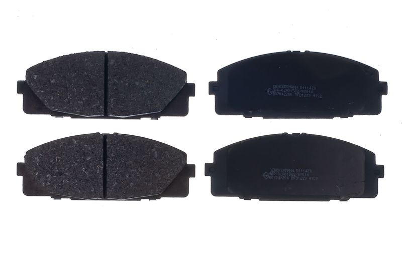 DENCKERMANN B111429 Brake Pad Set, disc brake