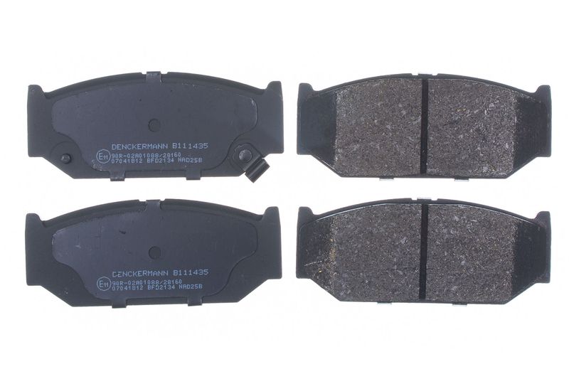 DENCKERMANN B111435 Brake Pad Set, disc brake