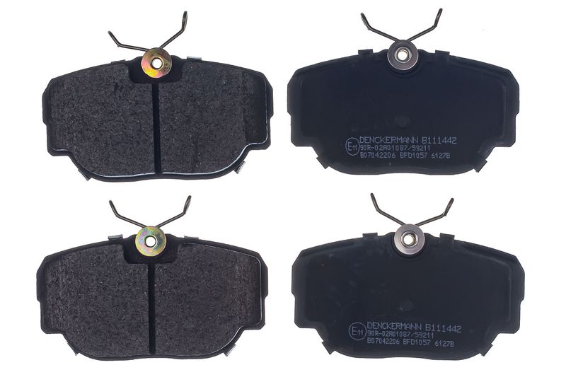 DENCKERMANN B111442 Brake Pad Set, disc brake