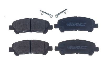 Brake Pad Set, disc brake DENCKERMANN B111446