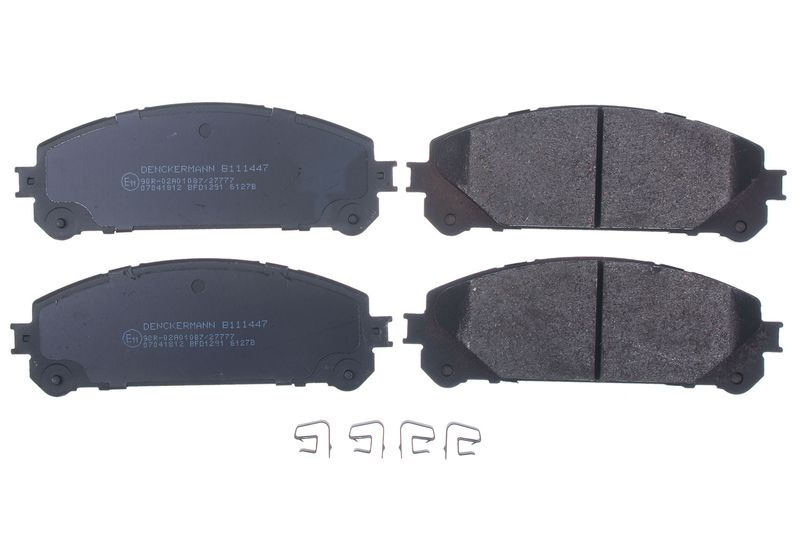 DENCKERMANN B111447 Brake Pad Set, disc brake