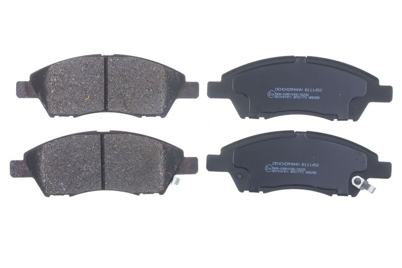 DENCKERMANN B111452 Brake Pad Set, disc brake