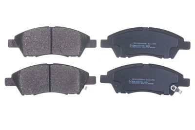 Brake Pad Set, disc brake DENCKERMANN B111452