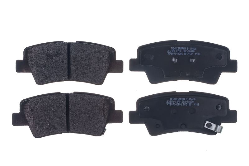 DENCKERMANN B111466 Brake Pad Set, disc brake