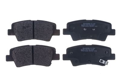 Brake Pad Set, disc brake DENCKERMANN B111466
