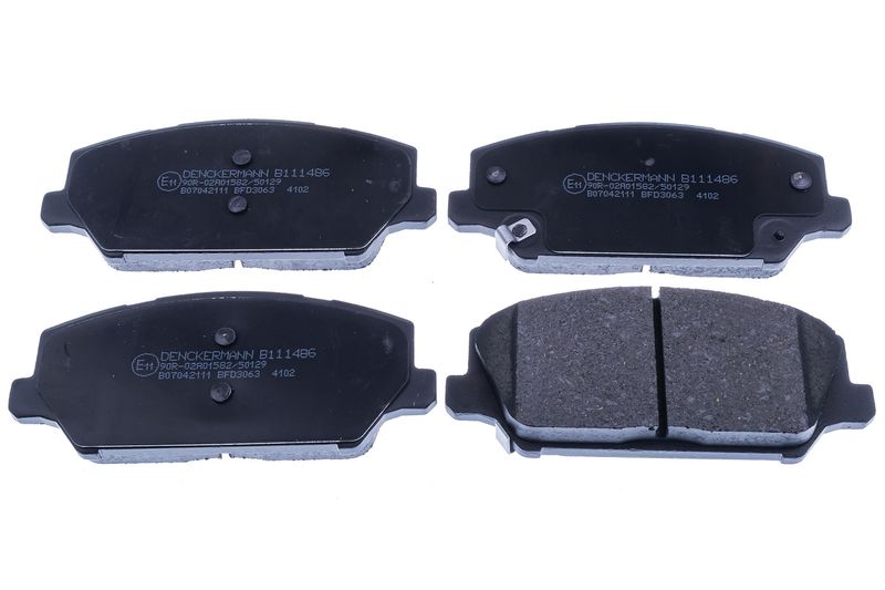 DENCKERMANN B111486 Brake Pad Set, disc brake