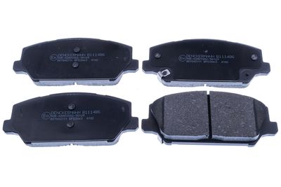 Brake Pad Set, disc brake DENCKERMANN B111486