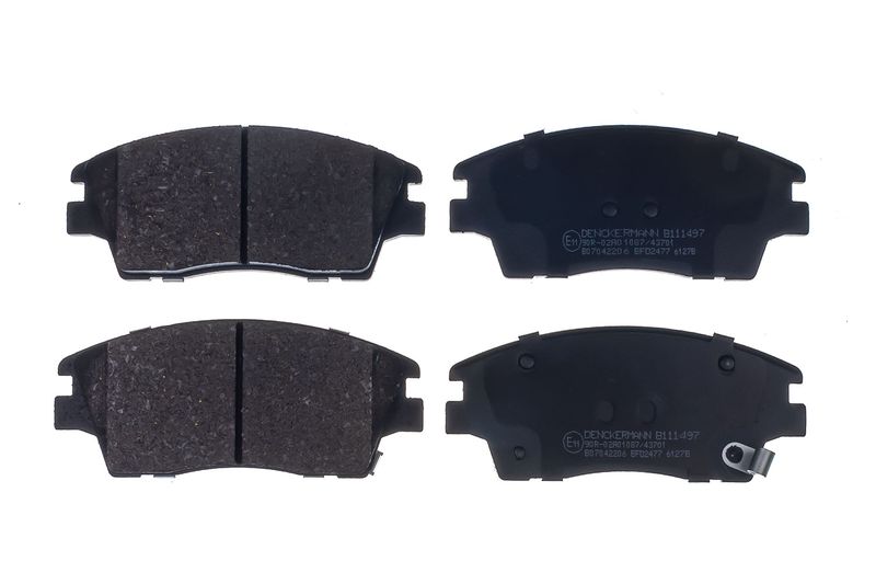 DENCKERMANN B111497 Brake Pad Set, disc brake