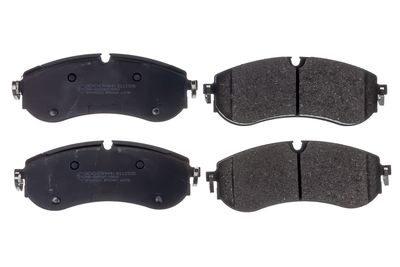 Brake Pad Set, disc brake DENCKERMANN B111505
