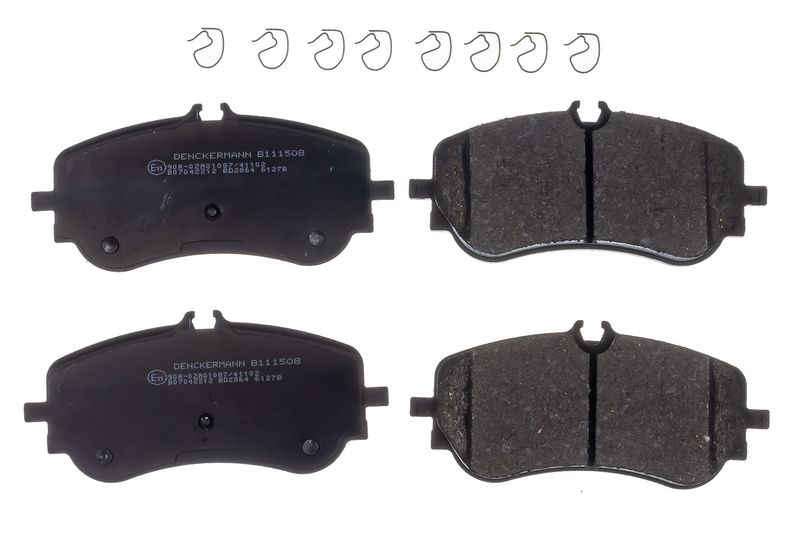 DENCKERMANN B111508 Brake Pad Set, disc brake