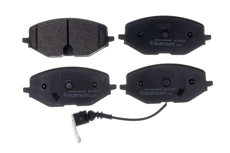 DENCKERMANN B111509 Brake Pad Set, disc brake
