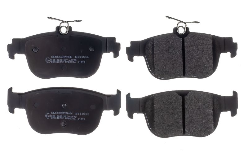 DENCKERMANN B111511 Brake Pad Set, disc brake
