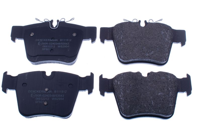 DENCKERMANN B111512 Brake Pad Set, disc brake
