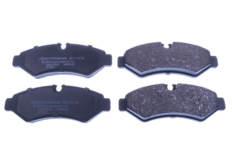 DENCKERMANN B111515 Brake Pad Set, disc brake