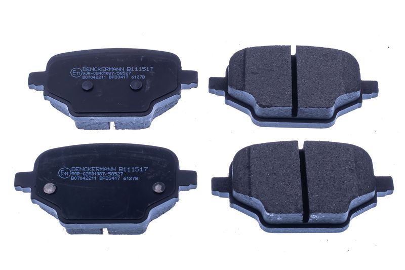 DENCKERMANN B111517 Brake Pad Set, disc brake