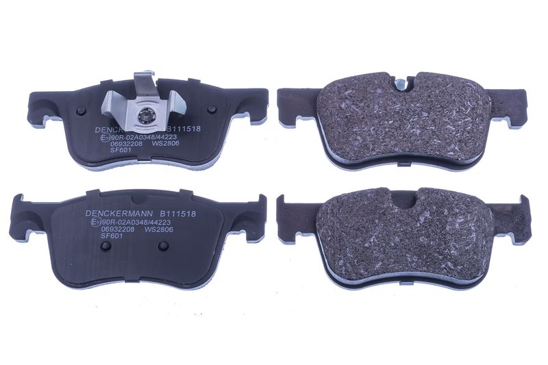 DENCKERMANN B111518 Brake Pad Set, disc brake