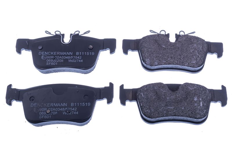 DENCKERMANN B111519 Brake Pad Set, disc brake