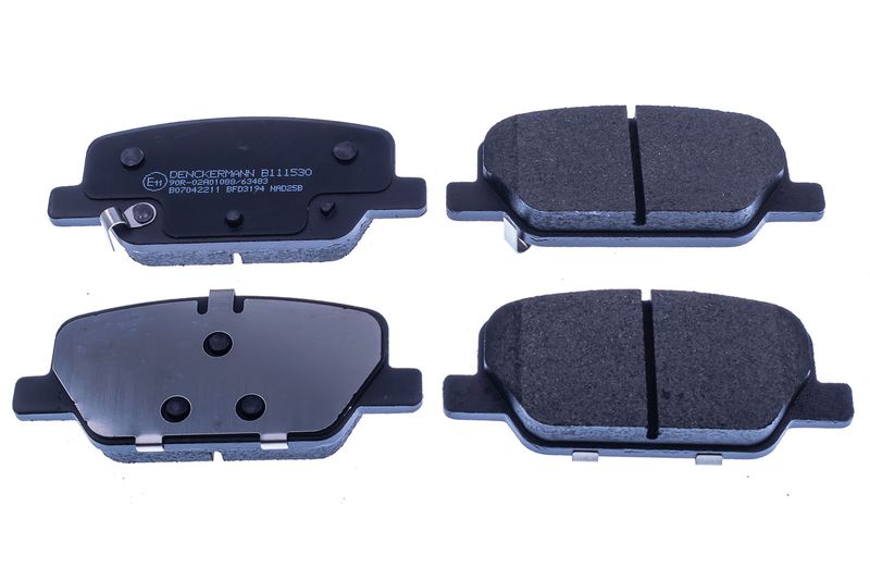 DENCKERMANN B111530 Brake Pad Set, disc brake