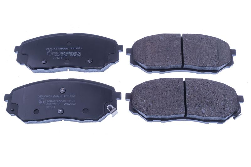 DENCKERMANN B111531 Brake Pad Set, disc brake