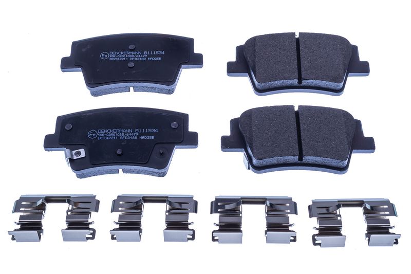DENCKERMANN B111534 Brake Pad Set, disc brake