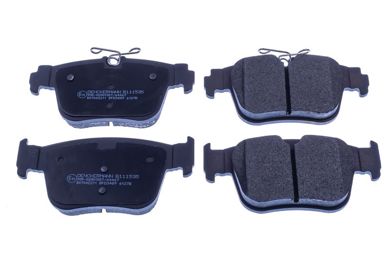 DENCKERMANN B111535 Brake Pad Set, disc brake