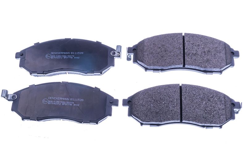 DENCKERMANN B111539 Brake Pad Set, disc brake