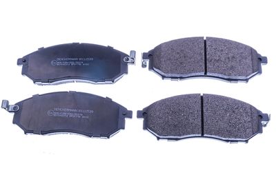 Brake Pad Set, disc brake DENCKERMANN B111539