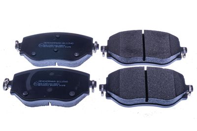Brake Pad Set, disc brake DENCKERMANN B111540