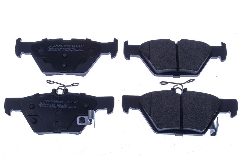 DENCKERMANN B111547 Brake Pad Set, disc brake