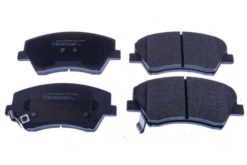 DENCKERMANN B111548 Brake Pad Set, disc brake