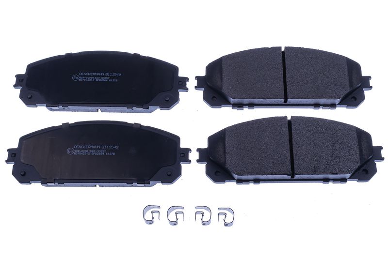 DENCKERMANN B111549 Brake Pad Set, disc brake