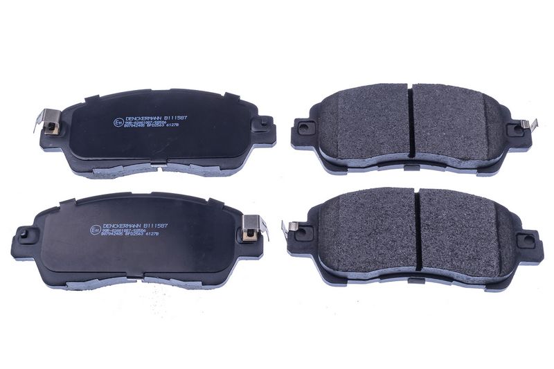 DENCKERMANN B111587 Brake Pad Set, disc brake