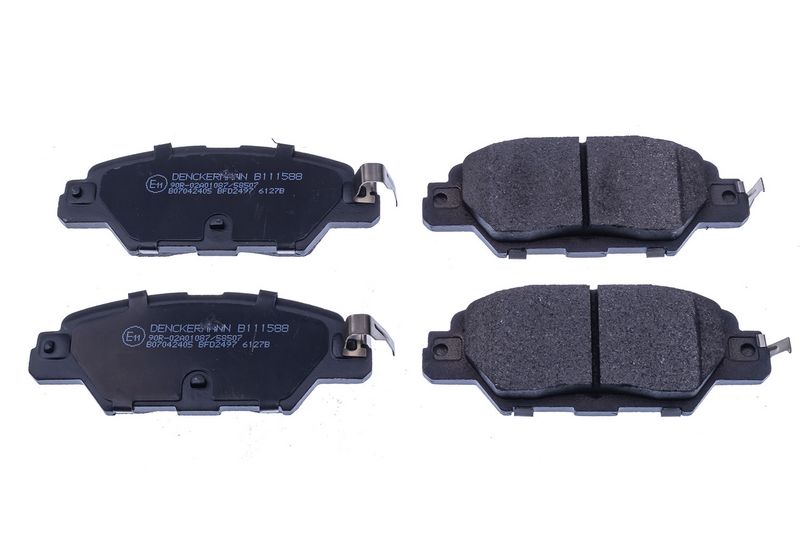 DENCKERMANN B111588 Brake Pad Set, disc brake