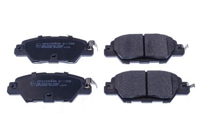 Brake Pad Set, disc brake DENCKERMANN B111588