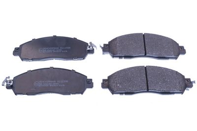 Brake Pad Set, disc brake DENCKERMANN B111598
