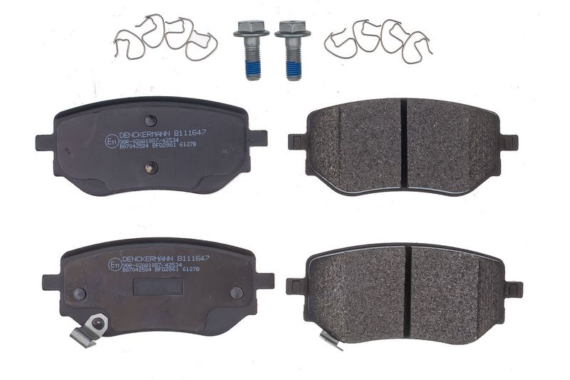 DENCKERMANN B111647 Brake Pad Set, disc brake