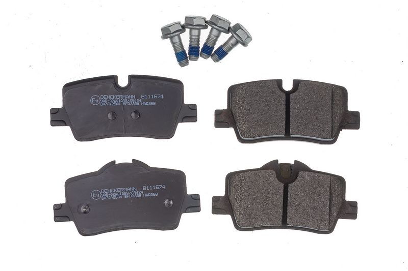 DENCKERMANN B111674 Brake Pad Set, disc brake